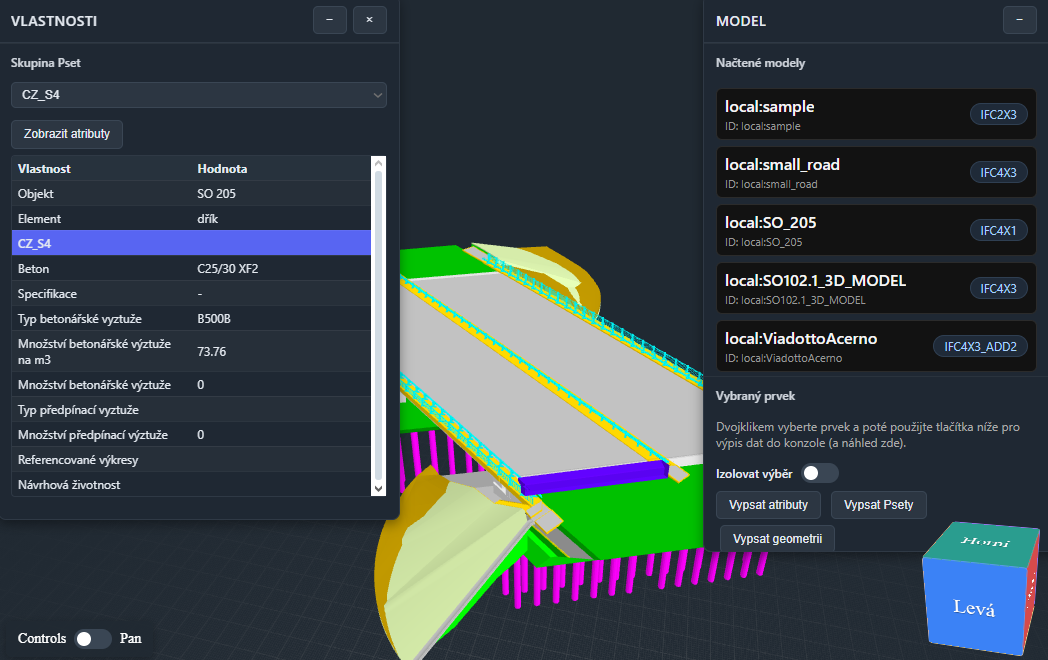 Široká podpora IFC formátů