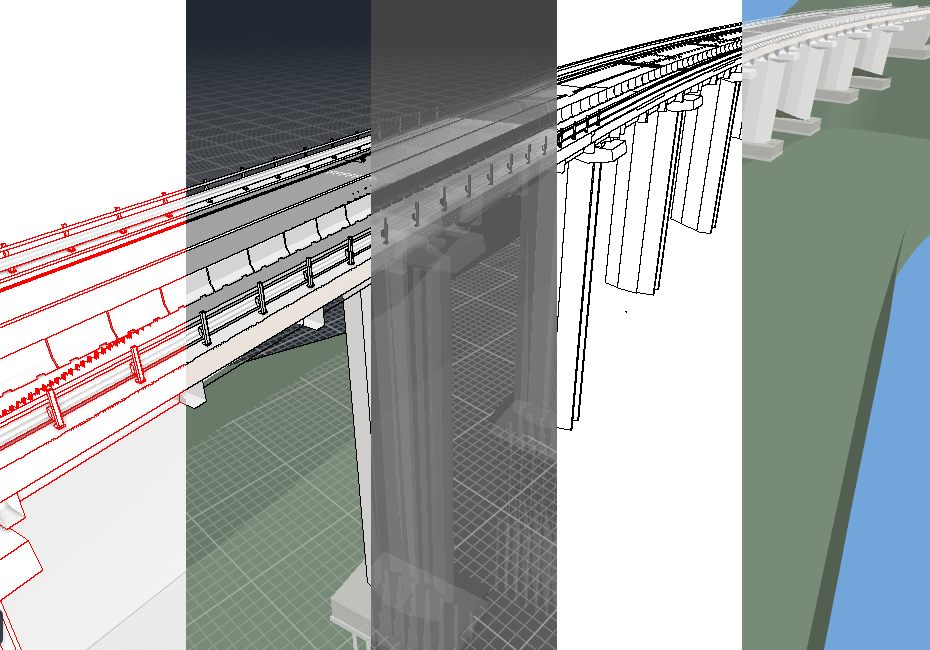 Vizualizační režimy